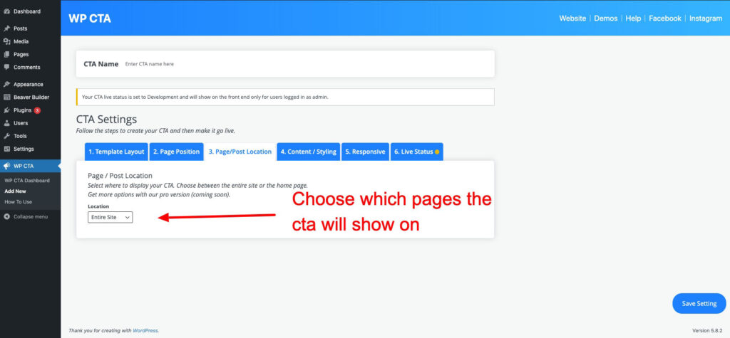 How To Use | WP CTA Pro