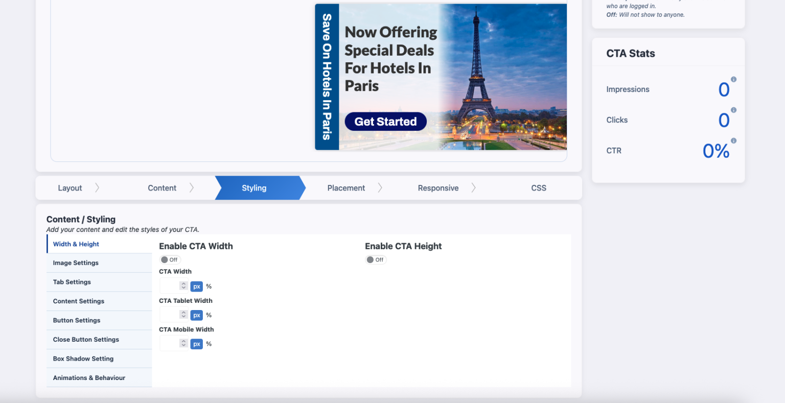 WP CTA PRO | CTA Plugin for WordPress